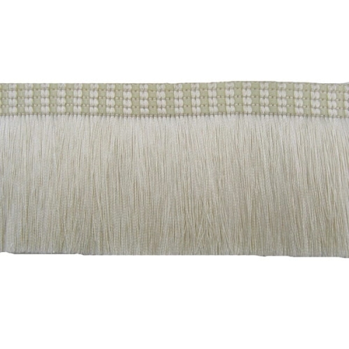 Frędzle - 100 mm - Śmietanowy