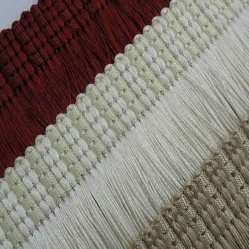 Frędzle na taśmie (100 mm) - 6 kolorów