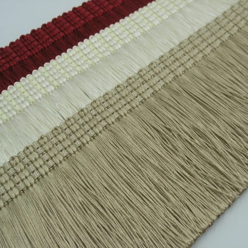 Frędzle na taśmie (100 mm) - 6 kolorów