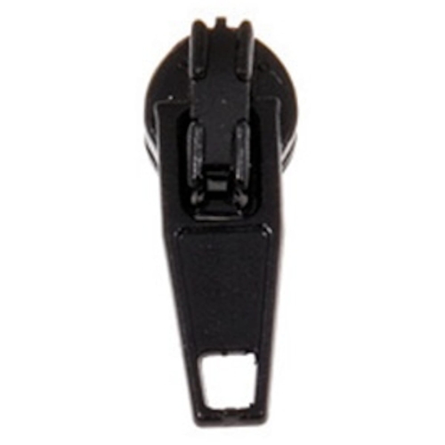 Suwak do spirali '5' - Rewersowy - Czarny - Autolock