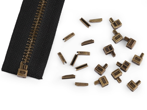 Metalowy - Jednosuwakowy - Stare złoto