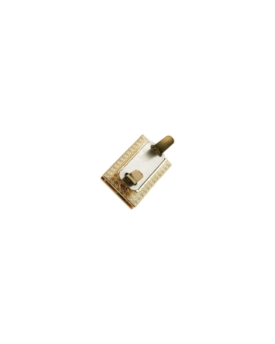 Zapięcie do torebki metalowe - 32x21 mm - Złote