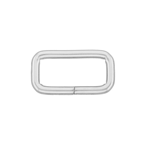 Ramka metalowa - Srebrny - 16 mm