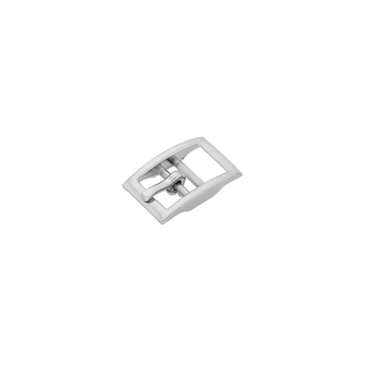 Klamra do obroży - Sprzączka metalowa - 10 mm - Srebrna