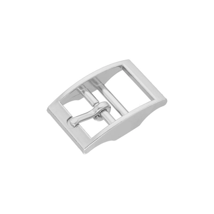 Klamra do obroży - Sprzączka metalowa - 20 mm - Srebrna