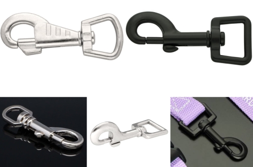 Karabińczyk metalowy do smyczy (12mm - 38mm) 1
