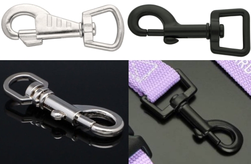 Karabińczyk metalowy do smyczy (12mm - 38mm)