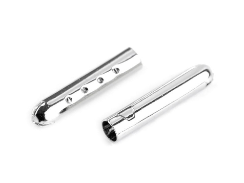 Końcówka do sznurka - Ø 4 mm - Srebrny