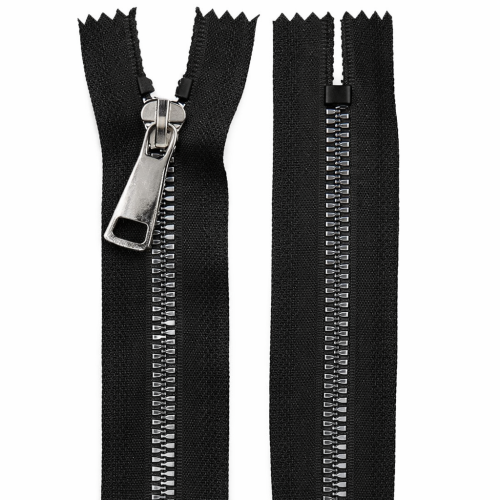 Zamek kostkowy - Srebrny - Duży uchwyt - Nierozdzielczy