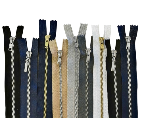 Zamki metalowe cienkie VT0 (8cm - 100cm)