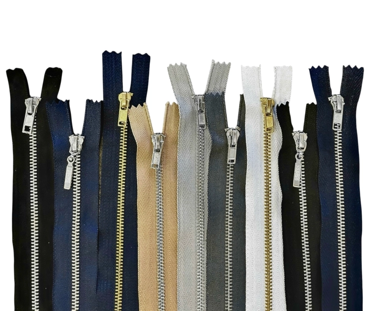 Zamki metalowe cienkie VT0 (8cm - 100cm)
