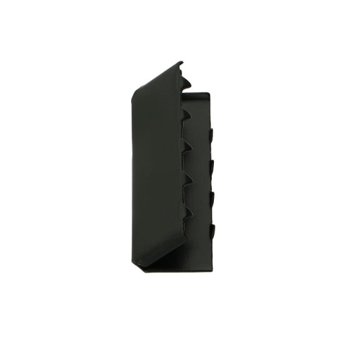 Końcówka metalowa do taśmy - 32 mm - Czarna