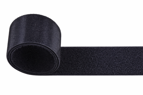 Rzep dwustronny (20mm - 30mm) - Czarny niskoprofilowy