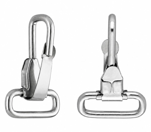 Karabińczyk metalowy mocny (30mm - 40mm)