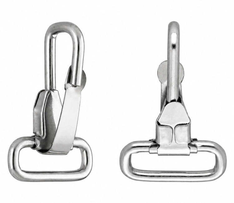 Karabińczyk metalowy mocny (30mm - 40mm)