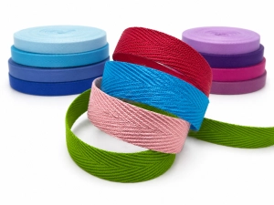 Taśma bawełniana odzieżowa (4mm - 50mm) - 41 kolorów - 10 metrów