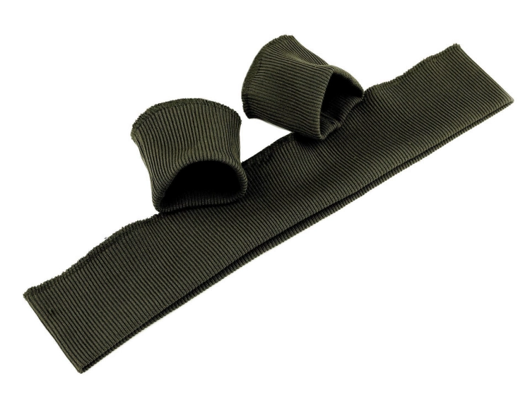 Ściągacz odzieżowy elastyczny - Komplet - Khaki