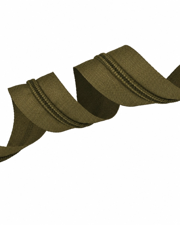 Taśma suwakowa 8 - Khaki