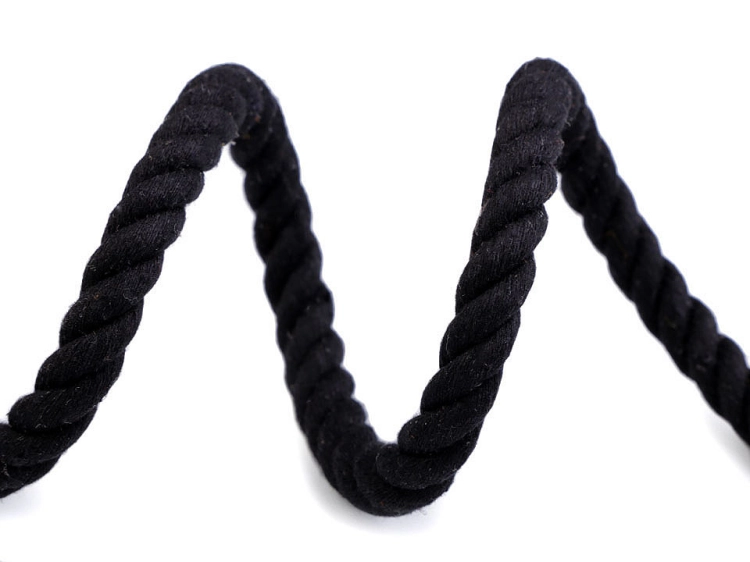 10 mm - Czarny (Sztywny)