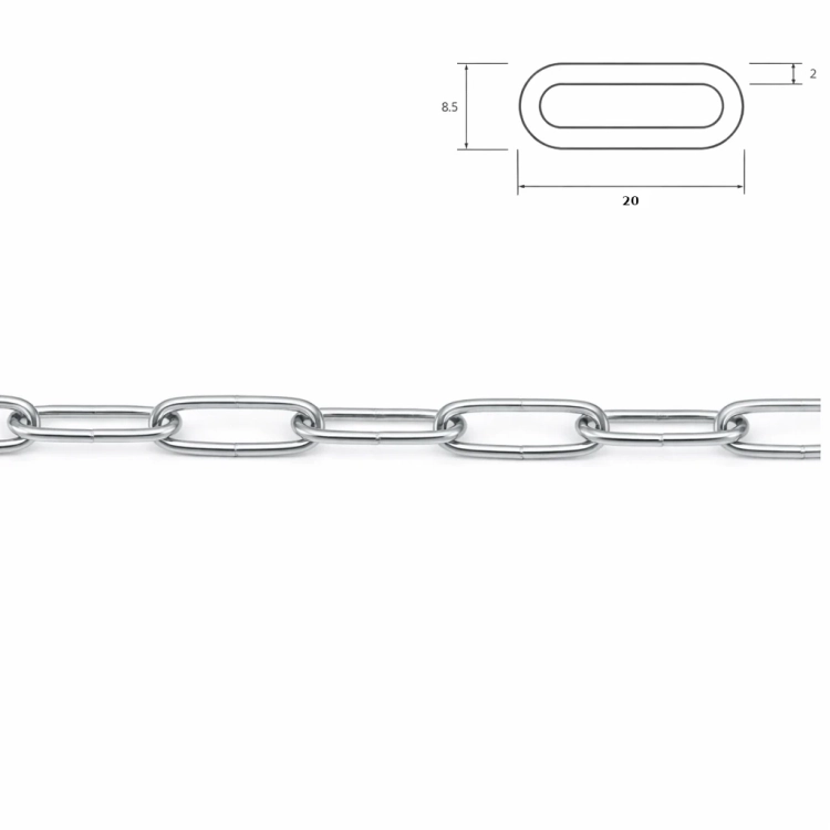 Lancuch-metalowy-dlugoowniwowy---2-mm