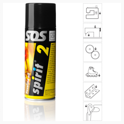 Olej wazelinowy do maszyn szwalniczych - oliwiarka w sprayu 400 ml