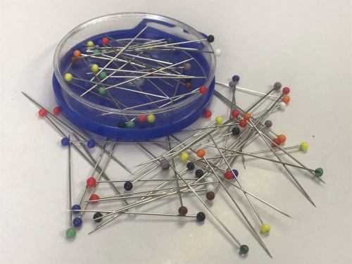 Szpilki stalowe kolorowe - długie