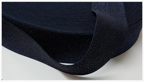 Guma ozdobna granatowa