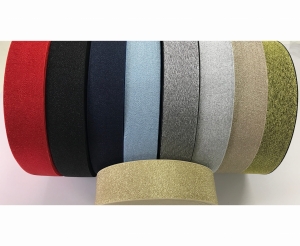 Guma ozdobna brokatowa (50 mm) - 9 kolorów