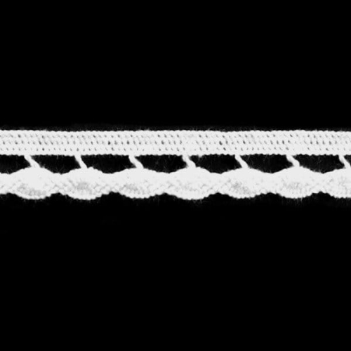 Koronka bawełniana - 1 cm