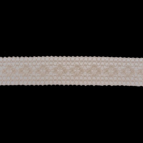 Koronka bawełniana - 3,4 cm - kremowa