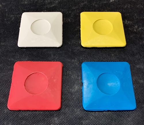 Kreda krawiecka - twarda woskowana