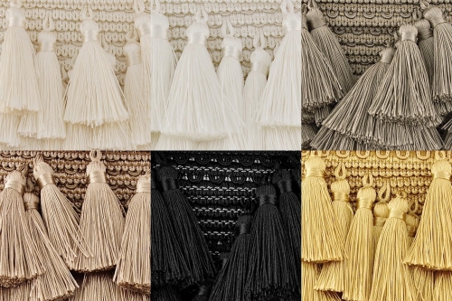 Taśma z chwostami 90 mm - 6 kolorów