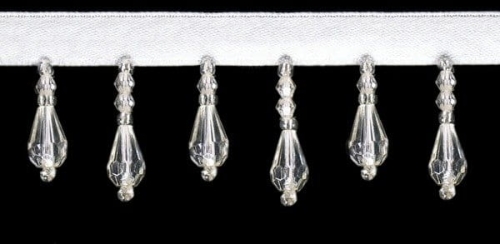 Koraliki na taśmie 35 mm - przezroczyste