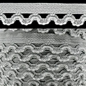 Gumokoronka - srebrna