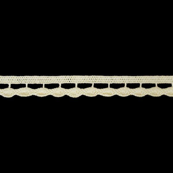 Koronka bawełniana - 1 cm