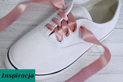 Sznurówki satynowe - 110 cm - Inspiracja