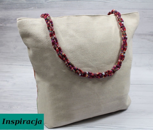 Sznurek bawełniano-poliestrowy - 6 mm - inspiracja