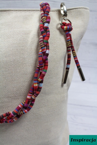 Sznurek bawełniano-poliestrowy - 6 mm - inspiracja