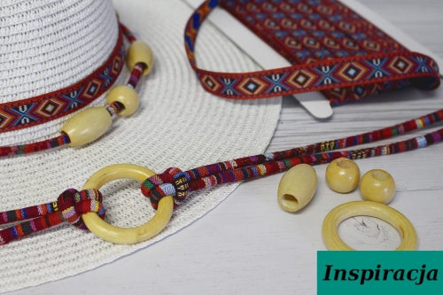 Sznurek bawełniano-poliestrowy - 6 mm - inspiracja