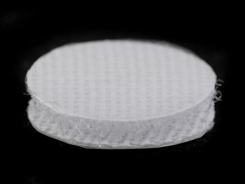 Rzep samoprzylepny kółeczka z bliska