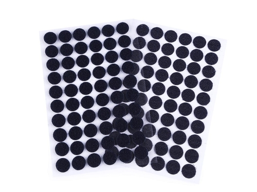 Rzep samoprzylepny kółeczka - Granatowy