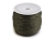 Sznurek bawełniany woskowany - 1 mm - Khaki