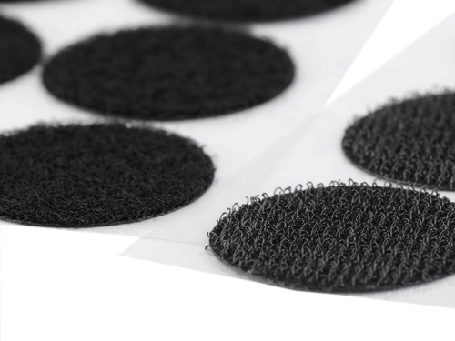 Rzep samoprzylepny kółeczka - 35 mm - z bliska