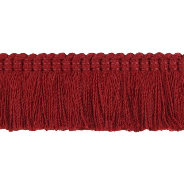 Frędzle bawełniane - 30 mm - Jasne bordo