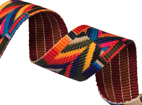 Taśma nośna we wzory - Etno