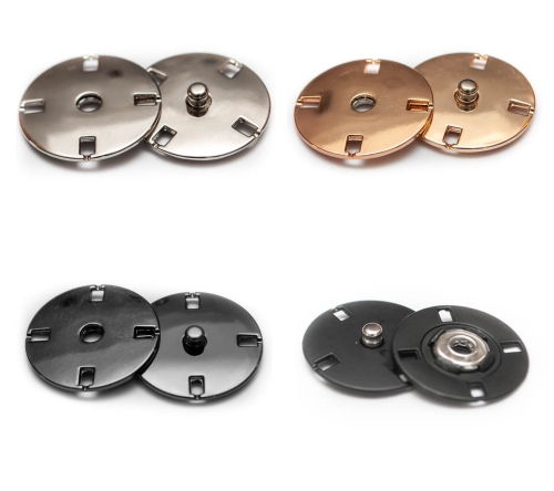 Zatrzaski metalowe - 22 mm