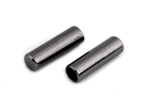 Końcówki do sznurka - maks. 4 mm - Ciemne srebrne 1.jpg