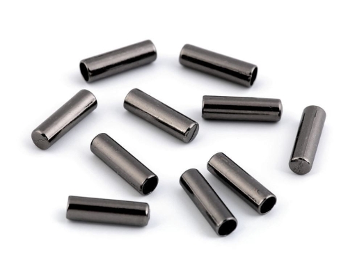 Końcówki do sznurka - maks. 4 mm - Ciemne srebrne.jpg