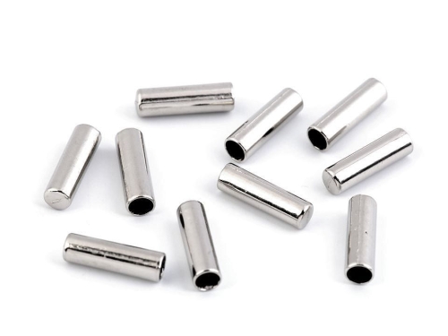 Końcówki do sznurka - maks. 4 mm - Srebrne.jpg