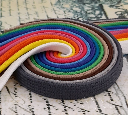 Sznurek pleciony płaski - 10 mm